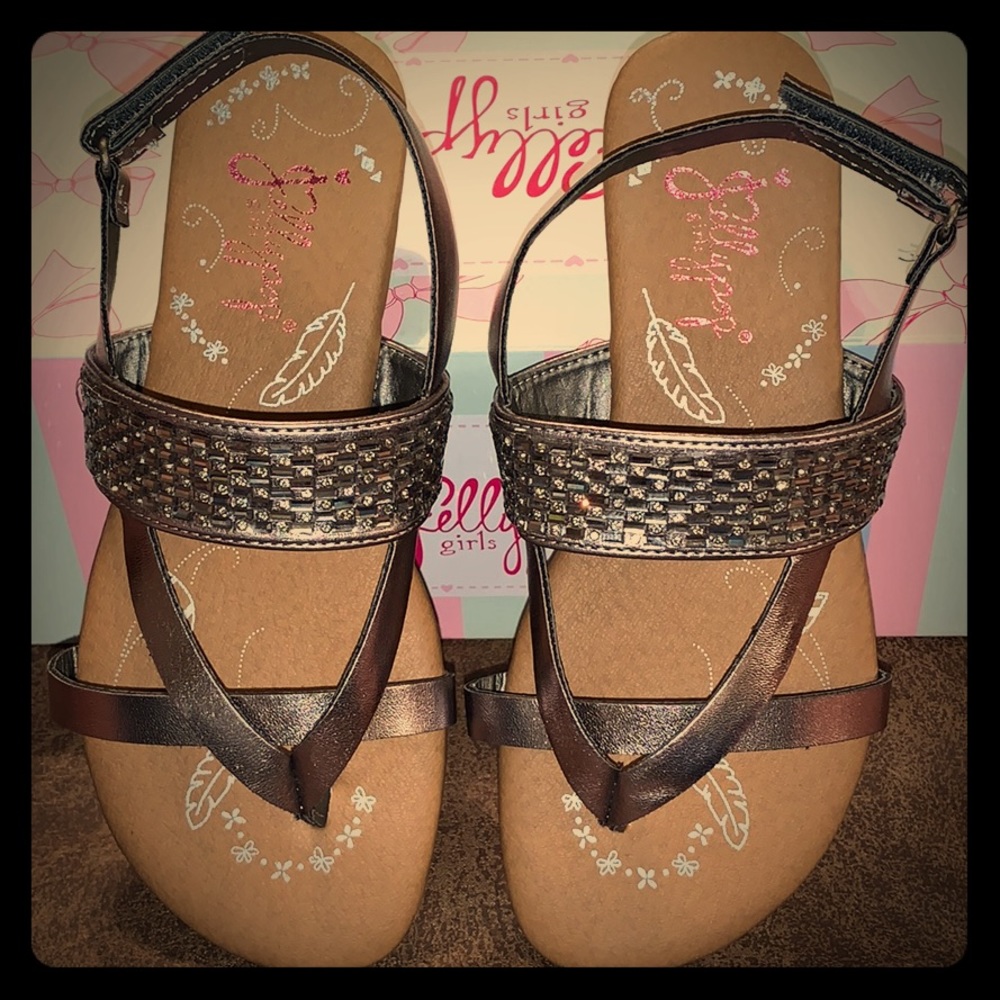 Jelly pop sandals